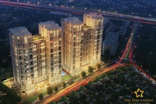 Căn hộ hướng sân vườn tại Five Star Garden: Hàng hiếm khó tìm 