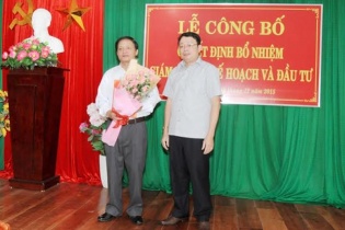 Phú Yên bổ nhiệm tân Giám đốc Sở Kế hoạch và Đầu tư