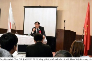 CEO Nhật Bản kêu gọi DN Nhật Bản đầu tư vào Đà Nẵng