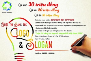 BID Việt Nam tổ chức cuộc thi “Sáng tác logo và slogan 2016”