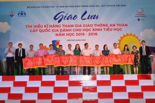 Toyota góp phần nâng cao văn hóa giao thông trong trường học