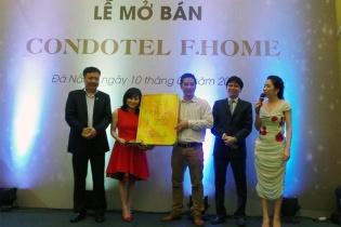 Đà Nẵng: Trúng 1 kg vàng 9999 nhờ mua căn hộ F.Home