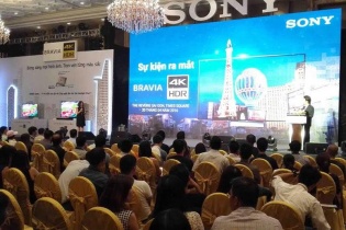 Sony Bravia 4K HDR “cập cảng” Việt Nam
