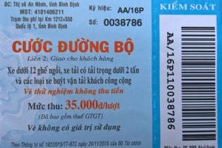 Ngày 9/5, bắt đầu thu phí tại trạm thu phí Km 1212+550 Quốc lộ 1 tỉnh Bình Định