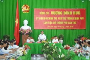 Phó thủ tướng Vương Đình Huệ: Cần Thơ phải xứng đáng “đầu tàu” động lực của khu vực