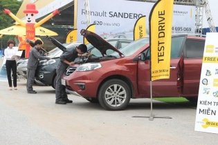 Renault “phá xe” tại Thái Nguyên và Vũng Tàu 