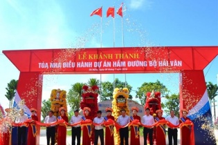 Khánh thành Khu nhà điều hành, khởi động thi công hạng mục mở rộng hầm đường bộ Hải Vân