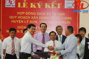 Nikken (Nhật Bản) và Thiên Tân Group bắt tay quy hoạch đảo Lý Sơn