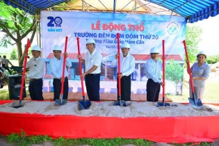Thêm một ngôi trường Đèn Đom Đóm được xây dựng