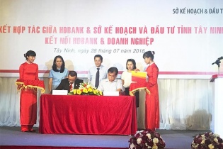 HDBank ký hợp tác với Sở kế hoạch và Đầu tư tỉnh Tây Ninh