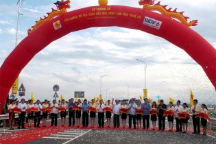 Thông xe cầu Yên Xuân bắc qua sông Lam, tổng mức đầu tư hơn 900 tỷ đồng