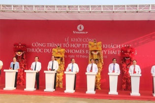 Vingroup khởi công xây dựng tòa tháp 45 tầng tại Hải Phòng