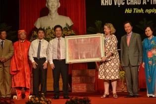 Hà Tĩnh đón bằng Di sản tư liệu “Mộc bản Trường học Phúc Giang”