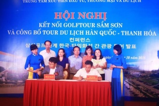 Thanh Hóa: Kết nối Golftour Sầm Sơn và công bố tour du lịch Hàn Quốc - Thanh Hóa