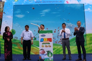 Vinamilk và Tetra Pak khởi động chương trình sữa học đường 2016-2017