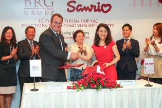 BRG và Sanrio Hong Kong hợp tác phát triển công viên giải trí tại Việt Nam