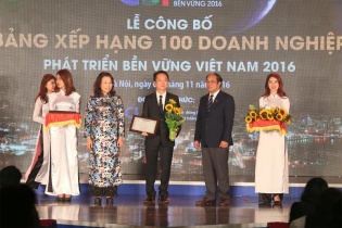 Amway vào Top 100 doanh nghiệp phát triển bền vững năm 2016