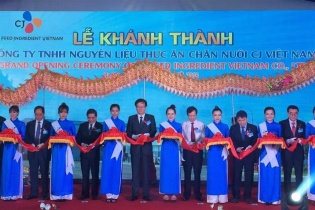 CJ khánh thành nhà máy nguyên liệu thức ăn chăn nuôi tại Bà Rịa Vũng Tàu