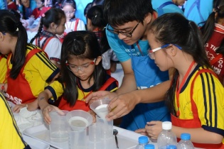 TP.HCM: 500 học sinh tiểu học tham gia BASF Kid’sLab 2016