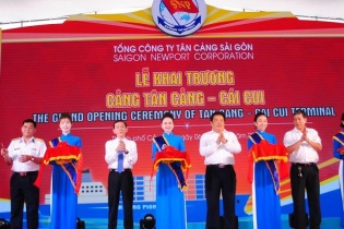 Tân cảng Sài Gòn khai trương Tân cảng Cái Cui - Cần Thơ