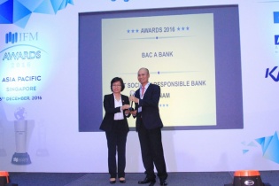 BAC A BANK là ngân hàng dẫn đầu về trách nhiệm xã hội Việt Nam