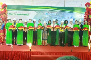 Cất nóc dự án Riva Park  sau 1 năm thi công