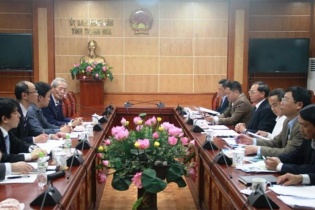 CAN Holdings Nhật Bản quan tâm đến dự án tái chế rác thải tại Thanh Hóa