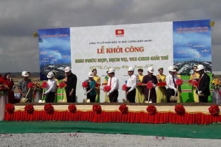 Kiên Giang khởi công khu vui chơi lớn nhất bên bờ biển Tây