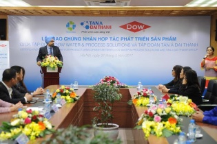 Tân Á Đại Thành và Dow Water & Process Solutions hợp tác phát triển sản phẩm R.O tại Việt Nam