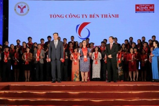 Benthanh Group được vinh danh “Thương hiệu mạnh Việt Nam” 9 năm liền