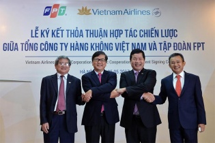 FPT và Vietnam Airlines bắt tay hợp tác chiến lược