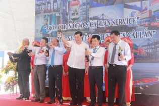 Cảng container quốc tế Cái Lân trở thành điểm trung chuyển của tuyến hàng hải ACS
