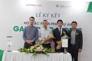 CENLAND tham gia phân phối dự án Gamuda Gardens