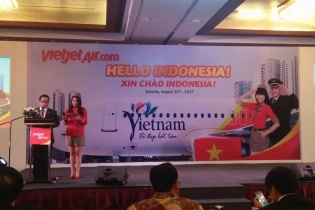 Vietjet công bố mở đường bay TP.HCM - Jakarta