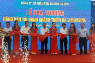 Hà Tĩnh: Khai trương hãng xe Thiên Hà LIMOUSINE