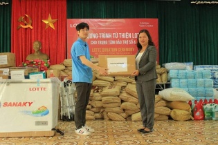 Lotte nỗ lực hoạt động vì cộng đồng