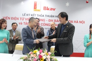 Bkav hợp tác khoa học - công nghệ với Trường đại học Bách khoa Hà Nội