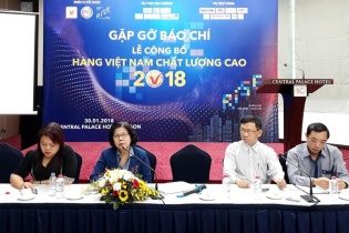 640 doanh nghiệp đạt chứng nhận Hàng Việt Nam chất lượng cao 2018