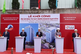 HTM khởi công xây dựng khách sạn 4 sao, vốn 150 tỷ đồng