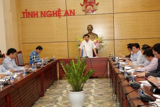 Nghệ An đôn đốc đẩy nhanh tiến độ các dự án đăng ký đầu tư