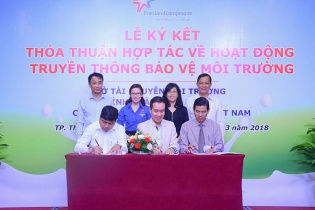 FrieslandCampina Việt Nam hợp tác với tỉnh đoàn Bình Dương truyền thông về bảo vệ môi trường