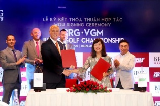BRG đồng hành dài hạn cùng giải gôn trẻ BRG - VGM Junior Golf Championship