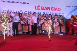 Lideco bàn giao căn hộ Lideco Hạ Long vượt tiến độ