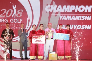 BRG Golf Hanoi Festival 2018: Du lịch Gôn Việt Nam tạo dấu ấn đậm nét với gôn thủ quốc tế