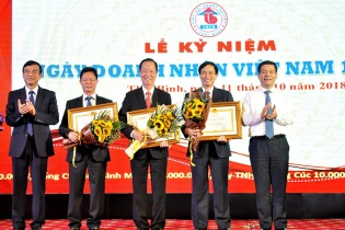 Hiệp hội Doanh nghiệp Thái Bình kỷ niệm Ngày Doanh nhân Việt Nam