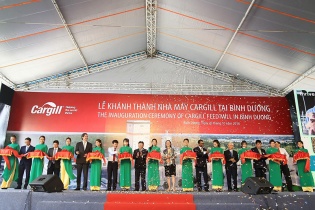 Cargill khánh thành nhà máy thức ăn chăn nuôi 28 triệu USD