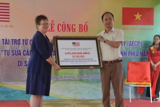 AFCP tài trợ 92.500 USD bảo tồn di sản văn hóa thế giới Thành Nhà Hồ