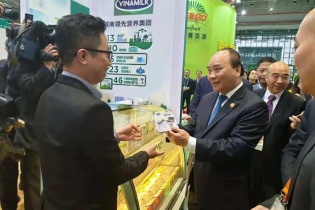 Sản phẩm Vinamilk “đặt chân thỏ” vào thị trường Trung Quốc