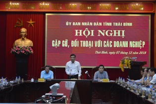 Thái Bình sẽ giải quyết triệt để khó khăn, vướng mắc của doanh nghiệp