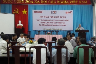 Nhân rộng mô hình xây dựng năng lực cộng đồng nhằm đối phó thiên tai